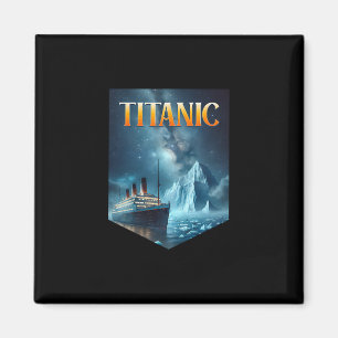 Titanic Cruiseschip Ijsberg 1912 Rms Reis Mannen V Magneet