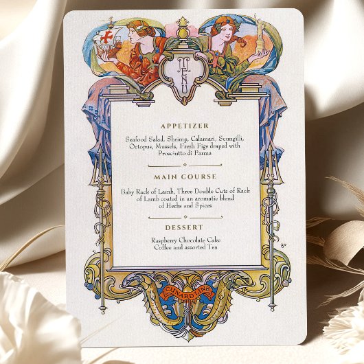 Titanic Cunard-White Star Line Menu Kaart