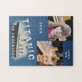 Titanic Custom Family Two Photo Collage Legpuzzel (Horizontaal)
