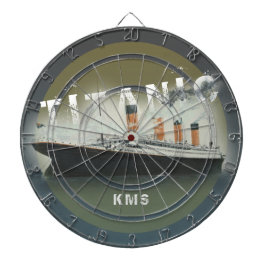 Titanic Custom Monogram Dartbord