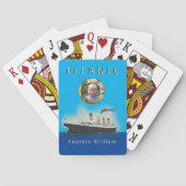 Titanic Custom Photo Pplaykaarten Pokerkaarten (Achterkant)