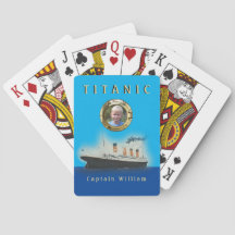 Titanic Custom Photo Pplaykaarten