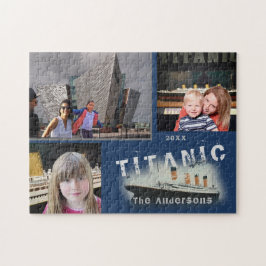 Titanic Custom Three Photo Collage Legpuzzel