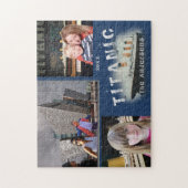 Titanic Custom Three Photo Collage Legpuzzel (Verticaal)