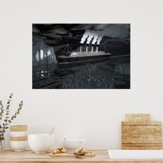 Titanic - Datum met bestemming Poster (Keuken)