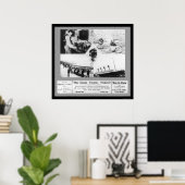 Titanic Disaster Vignettes 1912 Poster (Thuiskantoor)