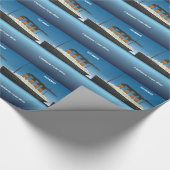 Titanic dive cadeaupapier (Hoek)