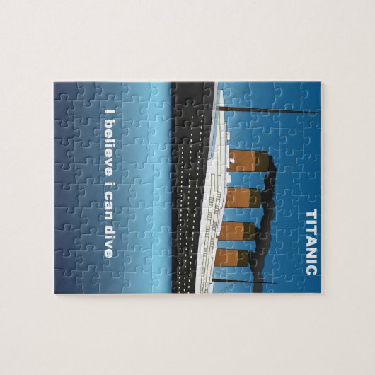 Titanic dive legpuzzel (Horizontaal)