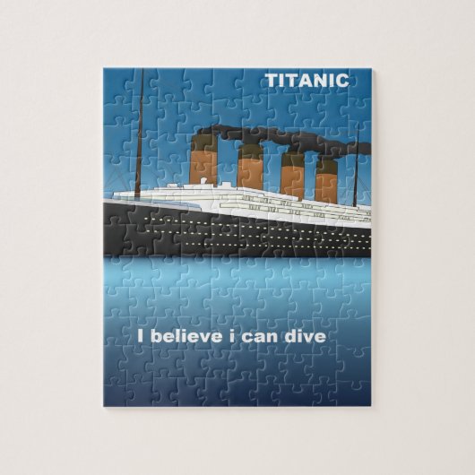 Titanic dive legpuzzel (Verticaal)