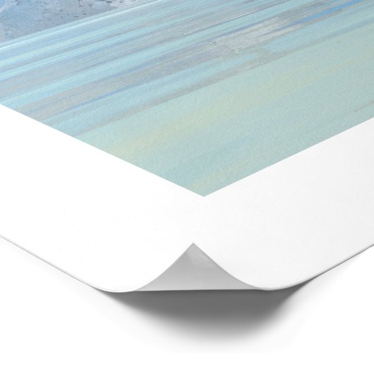 Titanic en Iceberg Poster (Hoek)