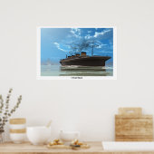 Titanic en Iceberg Poster (Keuken)