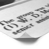 Titanic Engineers die werkzaam waren op de Olympis Poster (Hoek)