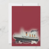 Titanic Event Kaart (Achterkant)