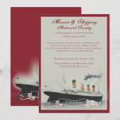 Titanic Event Kaart (Voorkant / Achterkant)