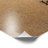 TITANIC Final Luncheon Menu 1912 Foto Afdruk (Hoek)