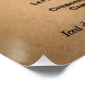 TITANIC Final Luncheon Menu 1912 Perfect Poster (Hoek)