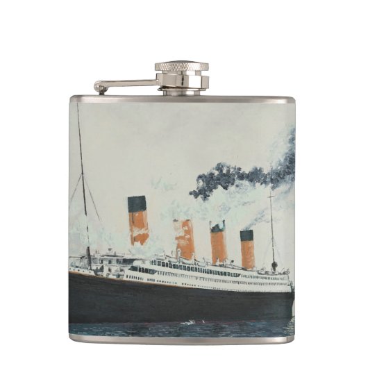 TITANIC FLASK! HEUPFLES (Voorkant)