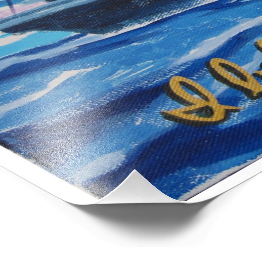 Titanic Foto Afdruk (Hoek)