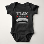 Titanic Ghost Ship Baby Bodysuit (Voorkant)
