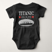 Titanic Ghost Ship Baby Bodysuit (Achterkant)