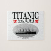 Titanic Ghost Ship Jigzaag Puzzle (wit) Legpuzzel (Horizontaal)