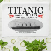 Titanic Ghost Ship Kitchen Towel Tea Towel Theedoek (Gevouwen)