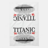 Titanic Ghost Ship Kitchen Towel Tea Towel Theedoek (Verticaal)