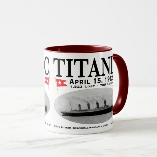 Titanic Ghost Ship Mok (Voorkant rechts)