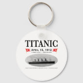 Titanic Ghost Ship Sleutelhanger (Round) (Voorkant)