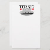 Titanic Ghost Ship Stationery Briefpapier (Voorkant / Achterkant)