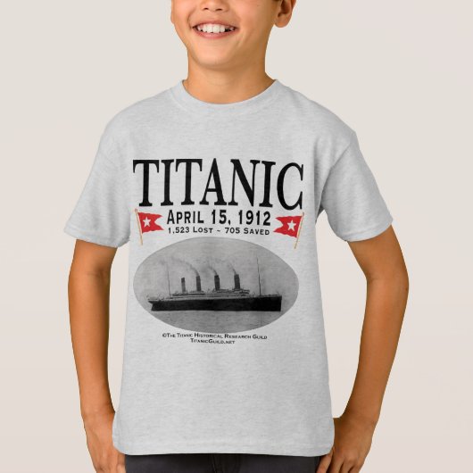 Titanic Ghost Ship T-Shirt (Voorkant)