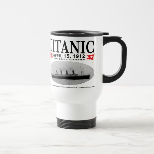 Titanic Ghost Ship Travel Mug Plastic (microgolf!) Reisbeker (Rechts)