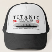 Titanic Ghost Ship Trucker Hat Trucker Pet (Voorkant)