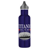 Titanic Ghost Ship Water Bottle Waterfles (Links)