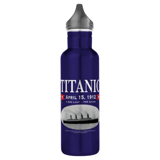 Titanic Ghost Ship Water Bottle Waterfles (Links)