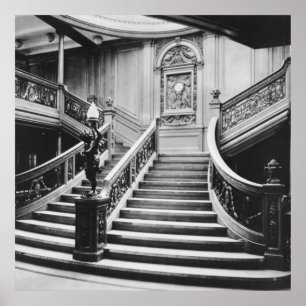 Titanic Grand Staircase Poster