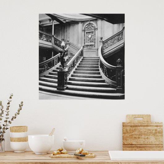 Titanic Grand Staircase Poster (Keuken)