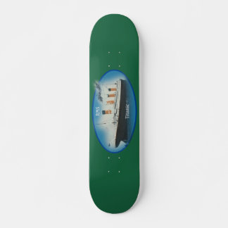 Titanic Green Maritime White Star Line Ship Persoonlijk Skateboard