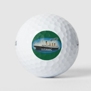 Titanic Groen Maritiem White Star Line Schip Golfballen