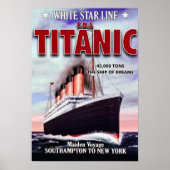 TITANIC ... het droomschip Poster (Voorkant)