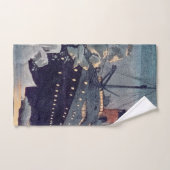 Titanic Hits Iceberg Handdoek (Handdoek)