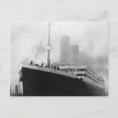 Titanic in dock in Southampton Briefkaart (Voorkant)