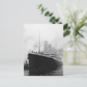 Titanic in dock in Southampton Briefkaart (Staand voorkant)