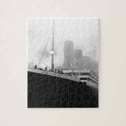 Titanic in dock in Southampton Legpuzzel (Verticaal)