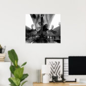 Titanic in Drydock Circa 1912 Poster (Thuiskantoor)