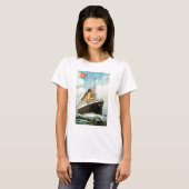Titanic in Zee T-shirt (Voorkant volledig)