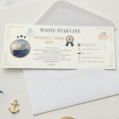 Titanic Instapass Feest Uitnodiging