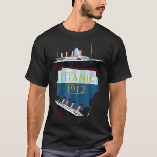 Titanic jeugd cruiseschip 1912 unieke vakantie g t-shirt