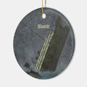 TITANIC Keepomwille Keramisch Ornament (Links)