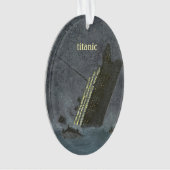 TITANIC Keepomwille Ornament (voorkant)